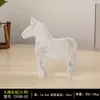 Cavalo de Balanço Retrô Mini Cavalo de Madeira Ornamento Decoração de Madeira Brinquedo para Quarto Infantil Item Antigo Nostálgico de Madeira