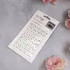 Celebridade da Internet Estrela do Mar Sereia Pentagrama Gota d'Água Meteoro Olho de Cavalo Maquiagem Diamante Prateado Lágrima Facial Pinta DIY Maquiagem Brilho Decorações de Diamante