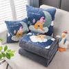 Nuevo edredón de almohada simple de doble uso dos en uno engrosado cojín para siesta en el coche soporte lumbar para el hogar respaldo venta al por mayor