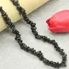 Pulsera de Piedra Cruda de Grava de Ágata Cristalina Desmagnetizada con Cuentas de Piedra Asimétrica Perforada Accesorios de Joyería DIY 5-8mm