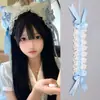 Diadema de Cinta de Encaje con Lazo Estilo Gótico Oscuro Femenina Lolita Tocado con Alas de Gama Alta Accesorio para el Cabello de Ángel
