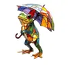 Nuevo Colgante Decorativo de Animal Rana Manualidades Acrílicas Decoración para Fiesta en Jardín al Aire Libre Atrapasoles de Rana