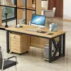 Mesa de computador para casa, mesa para funcionários, mesa de escritório, mesa dupla para gerente, mesa de escritório, mesa de estudo, mesa de escrita estilosa