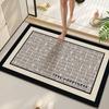 Alfombrillas Especiales para la Puerta del Baño, Absorbentes de Agua, Resistentes a las Manchas, de Secado Rápido, Antideslizantes para Inodoro, Alfombrillas de Baño de Suelo de Alta Gama, Nuevo Estilo 2025
