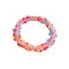 Cuerda elástica para el pelo de bola de pelusa de color combinable, accesorios para el pelo de moda coreana, espiral para el pelo trenzado, cuerda para la cabeza de coleta, banda de goma de alta elasticidad