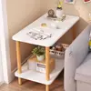 Mesa de Centro Mini Simples, Mesa de Cabeceira para Quarto, Mesa Lateral para Sofá de Sala de Estar, Gabinete Lateral, Mesa de Canto Móvel