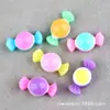 Accesorios de Resina Pegamento Blanco DIY Accesorios para Funda de Teléfono Infantil Accesorios para el Cabello de Caramelo Materiales para Tocados Accesorios con Purpurina Venta al por Mayor