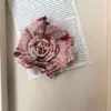 Tela Retro Nuevo Estilo Chino Flor Seca Rosa DIY Hecho a Mano 10cm Ramillete Sombrero Accesorios para Ropa Accesorios