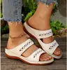 Novedades transfronterizas de Amazon: colección de primavera para mujer, con sandalias de una tira y zapatillas clásicas de plataforma