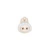 Colgante de Figura Labubu Aleación de Zinc Esmalte Accesorio Dibujos Animados Lindo Insignia de Animación Colgante para Bolso