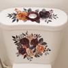 Fan Xi fun-m311 pegatinas de baño de color rosa intenso de comercio exterior pegatinas decorativas de pared para baño al por mayor