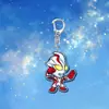 Llavero Acrílico Ultraman Zero, Belia, Tiga Colgante Adorno para Mochila Estudiantil Regalo Lindo