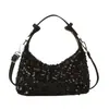 Bolso de Mano Brillante Súper Popular de Este Año Bolso Baguette para Mujer Primavera 2026 Nuevo Bolso de Hombro Cruzado Casual y Exquisito