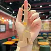 Amazon Creativo Llavero de Zapatos de Tacón Alto para Mujer Incrustado de Diamantes Colgante Exquisito de Bolso de Niña Accesorio Pequeño
