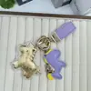 Nuevo Colgante de Pony de Dibujos Animados en Imitación Oro, Pinza para Teléfono en Forma de Cuchara, Colgante para Bolso, Estilo Minimalista Moderno Personalizado