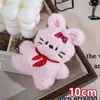 Bolsa Pingente de Boneca Pequena Macia e Fofa Animal Panda Hello Kitty Chaveiro Lenço Acessórios Pingente de Pelúcia