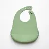 Babero para comida específico para bebés, toalla de saliva lavable, babero impermeable y a prueba de salpicaduras para niños, babero de silicona