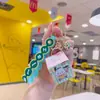 Sanliou Dibujo Animado Mini Cubo de Rubik Llavero al por Mayor Rompecabezas Colgante para Mochila Escolar Joyería Pequeña Llavero para Pareja Colgante