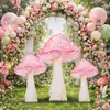 Suministro Exclusivo Transfronterizo de Señales Decorativas para Fiesta Bosque Encantado, Señales para Jardín Huecas de Fondo de Setas de Hada, y Señalizaciones