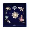 Set de Broches con un Toque de Lujo Ligero de Alta Gama y Exclusivo; un Broche de Mariposa Premium; Regalo de Cumpleaños para Novia