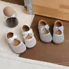 Sandalias de Princesa para Niñas 2026 Nuevos Zapatos de Verano para Niños Zapatos de Cuero Blancos para Niñas Sandalias de Playa