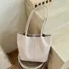 Bestseller de comércio exterior transfronteiriço: bolsa tote estilo casual retrô, bolsa de ombro para o dia a dia, bolsa de ombro única com padrão trançado para mãe e filha