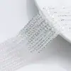 Accesorios diy espaciador de vidrio esmaltado espaciador de cuenta de ábaco brillante esmerilado ab espaciador de fuelle semiacabado cuenta suelta manual