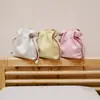 Bolsa Feminina 2026 Nova Bolsa de Celular com Cordão Nuvem Bolsa Feminina de Couro Genuíno Bolsa da Sorte Moda Versátil Bolsa Transversal de Ombro