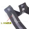Banda elástica de silicona antideslizante en blanco y negro disponible en stock para dobladillo de ropa interior, sujetador sin tirantes y banda de silicona para traje de baño, accesorios para prendas