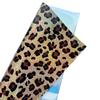 Venta Directa de Fábrica de Película de PVC Láser con Estampado de Leopardo Iridiscente Nuevo, Material Duradero y Resistente para Bolsos, Equipaje, Zapatos y Películas para Abanicos