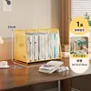 Estantería de Almacenamiento para Clasificación por Tema Estantería de Escritorio Vertical Multicapa Soporte para Libros Infantiles Estante de Almacenamiento para Libros y Archivos de Escritorio de Estudiante