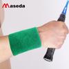 Espessado e alongado toalha pulso guarda atacado suor absorvente respirável pulso guarda correndo equitação logotipo multi-cor opcional