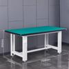Bancada Antiestática pesada para oficina de fábrica, linha de montagem, mesa de embalagem, console de manutenção com luz, bancada de teste