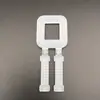 Protectores de Esquina de Plástico Blanco en Forma de L al por Mayor en Stock, Bandejas de Piedra, Tiras de Plástico de Fijación Antideslizantes, Tiras de Plástico Perforadas