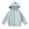 Jaqueta de Penas com Capuz de Outono e Inverno para Meninos e Meninas, Moletom Infantil Médio e Grande, Blusa Quente, Estilo Curto, Novo Estilo