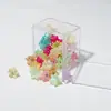 36 Pinzas Pequeñas de Agarre Perladas en Caja Pinza de Agarre Pequeña Flor Hyun-a Pinza de Agarre Color Estrella para Niños Pinza de Agarre Pequeña