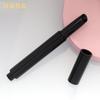 Tubo de Labial Negro Simple 4G a Presión Wratch Diy Redondo Cosmético Bálsamo Labial Tubo Vacío Relleno Material Sólido en stock