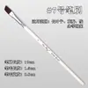 Pincel Especial para Pintura Facial Pincel 17 apto para Bolígrafo Gouline Bolígrafo de Repujado Bolígrafo Bolígrafo Bolígrafo Bolígrafo Bolígrafo Bolígrafo Bolígrafo Bolígrafo Bolígrafo Punta Plana Punta Biselada Pétalos