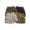 Planetmusic Ventilador de Camping al Aire Libre para Montaña Bolsillo Grande Ropa de Trabajo Pantalones de Cinco Puntos Shorts Sueltos para Hombre 0363