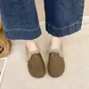 2026 Inverno Novos Mocassins Forrados com Pelúcia Sola Macia Quente Moda Casual Celebridade da Internet Espessados Slip-on Sapatos de Pelo Feminino
