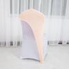 Funda Decorativa Transfronteriza para Respaldo de Silla de Una Sola Pierna, Pieza Única Elástica, Funda para Silla de Hotel y Banquete, Color Sólido, Cubierta para Respaldo de Silla de Una Sola Pierna Baita