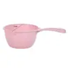 Concha de Água de Plástico Doméstica Banheiro Multifuncional Infantil Bebê Concha para Água de Banho Cozinha Cabo Longo Concha de Água Espessada