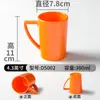 Tazas de vajilla de melamina para restaurantes comerciales, tazas de té pequeñas, tazas con asa de imitación porcelana, vasos de agua