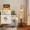 Lámpara de pie estilo vintage para sala de estar, mueble de TV, al lado del sofá, recibidor, dormitorio, decoración artística para el hogar minimalista, nuevo modelo 2026