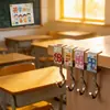 Gancho para mochila de estudiante de temporada escolar, colgador de bolsa de escritorio desmontable y móvil para escritorios de escuela primaria y escritorios de oficina