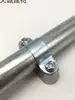 Soporte de pared de aleación de aluminio Tarjeta Ohm Tarjeta Yuanbao Abrazadera de tubería galvanizada Abrazadera de sillín para montaje en superficie Abrazadera de tubería KBG 20 25 32