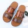 Venda Quente da Amazon Chinelo Masculino de Exterior Transfronteiriço com Sensação de "Pisando em Merda" Verão Antiderrapante Sola Grossa Sapatos de Praia 2566