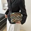 Bolsa de ombro da moda deste ano, versátil, estilo ins, feminina, novidade primavera 2024, estilo coreano, bolsa tiracolo xadrez, bolsa tote