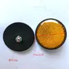Motocicleta Cg125/Cg150/Gn/En Amortiguador Delantero Horquilla Delantera Reflector Luz Decorativa Pieza Reflector Universal