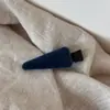 Estilo Coreano de Alta Qualidade Colorido Veludo BB Clip Presilha de Cabelo Presilha da Moda para Franja Presilha Lateral Acessório de Cabeça Versátil Acessórios de Cabelo Novo Estilo